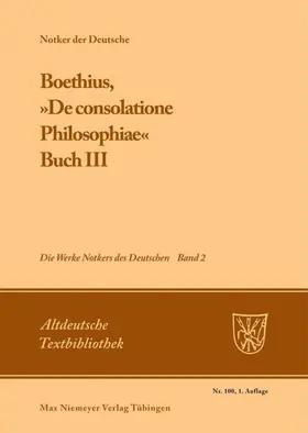 Tax |  Boethius, »De consolatione Philosophiae« | eBook | Sack Fachmedien