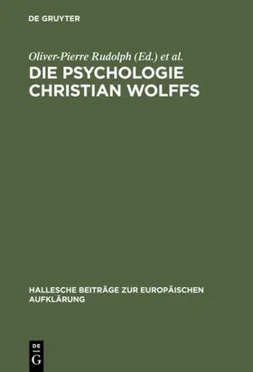 Rudolph / Goubet |  Die Psychologie Christian Wolffs | eBook | Sack Fachmedien