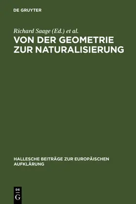 Saage / Seng | Von der Geometrie zur Naturalisierung | E-Book | sack.de