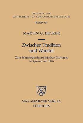 Becker |  Zwischen Tradition und Wandel | eBook | Sack Fachmedien