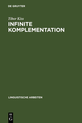 Kiss |  Infinite Komplementation | eBook | Sack Fachmedien