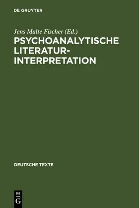 Fischer | Psychoanalytische Literaturinterpretation | E-Book | sack.de