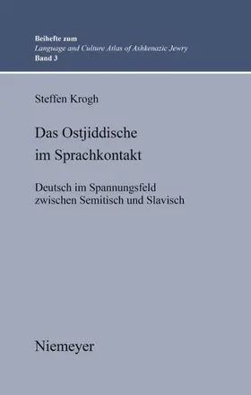 Krogh |  Das Ostjiddische im Sprachkontakt | eBook | Sack Fachmedien