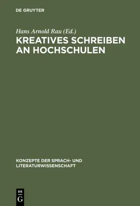 Rau |  Kreatives Schreiben an Hochschulen | eBook | Sack Fachmedien