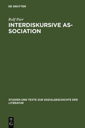 Parr |  Interdiskursive As-Sociation | eBook | Sack Fachmedien