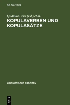 Geist / Rothstein |  Kopulaverben und Kopulasätze | eBook | Sack Fachmedien