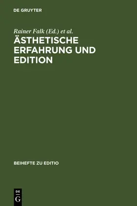 Falk / Mattenklott | Ästhetische Erfahrung und Edition | E-Book | sack.de