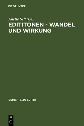 Sell |  Edititonen - Wandel und Wirkung | eBook | Sack Fachmedien