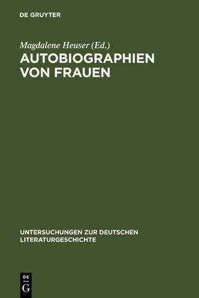 Heuser |  Autobiographien von Frauen | eBook | Sack Fachmedien