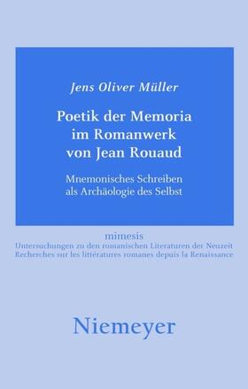 Müller |  Poetik der Memoria im Romanwerk von Jean Rouaud | eBook | Sack Fachmedien