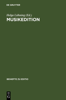 Lühning |  Musikedition | eBook | Sack Fachmedien