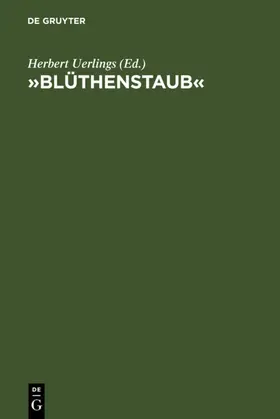 Uerlings |  »Blüthenstaub« | eBook | Sack Fachmedien