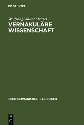 Menzel |  Vernakuläre Wissenschaft | eBook | Sack Fachmedien