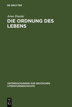 Dusini | Die Ordnung des Lebens | E-Book | sack.de