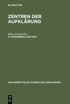 Ischreyt |  Königsberg und Riga | eBook | Sack Fachmedien