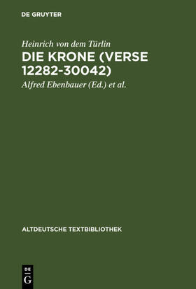 Ebenbauer / Kragl |  Die Krone (Verse 12282-30042) | eBook | Sack Fachmedien