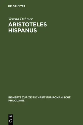 Dehmer |  Aristoteles Hispanus | eBook | Sack Fachmedien