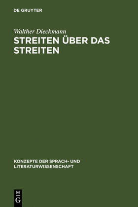 Dieckmann |  Streiten über das Streiten | eBook | Sack Fachmedien