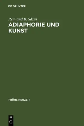 Sdzuj |  Adiaphorie und Kunst | eBook | Sack Fachmedien