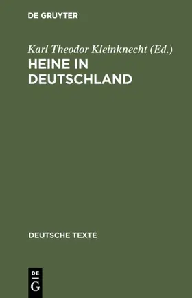 Kleinknecht |  Heine in Deutschland | eBook | Sack Fachmedien