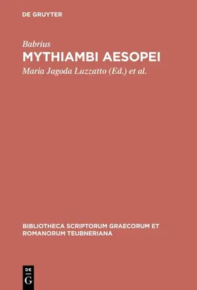 Babrius / Luzzatto / La Penna |  Mythiambi Aesopei | eBook | Sack Fachmedien