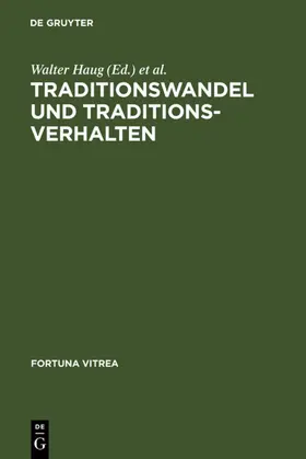 Haug / Wachinger |  Traditionswandel und Traditionsverhalten | eBook | Sack Fachmedien