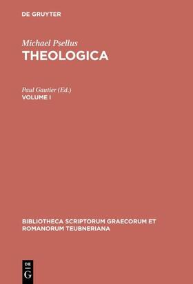 Michael Psellus / Gautier |  Theologica | eBook | Sack Fachmedien
