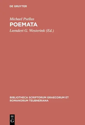 Psellus / Westerink |  Poemata | eBook | Sack Fachmedien