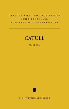 Kroll |  Catull | eBook | Sack Fachmedien