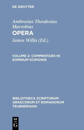 Willis / Macrobius |  Commentarii in somnium Scipionis | eBook | Sack Fachmedien