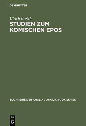 Broich |  Studien zum komischen Epos | eBook | Sack Fachmedien