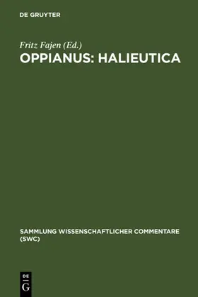 Fajen |  Oppianus: Halieutica | eBook | Sack Fachmedien