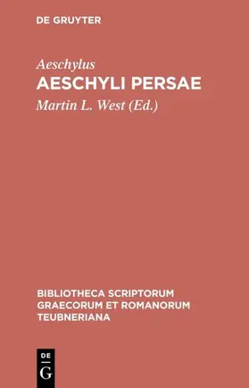 Aeschylus / West |  Aeschyli Persae | eBook | Sack Fachmedien