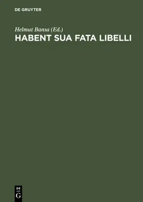 Bansa |  Habent sua fata libelli | eBook | Sack Fachmedien