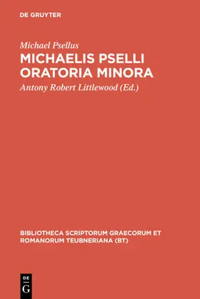 Psellus / Littlewood |  Oratoria minora | eBook | Sack Fachmedien