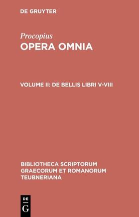 Haury / Procopius / Wirth |  De bellis libri V-VIII | eBook | Sack Fachmedien