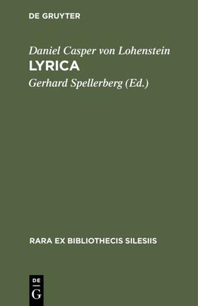 Spellerberg |  Lyrica | eBook | Sack Fachmedien
