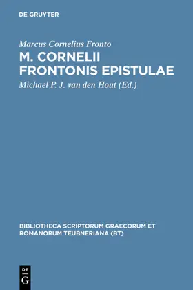 Fronto / Hout |  M. Cornelii Frontonis epistulae | eBook | Sack Fachmedien