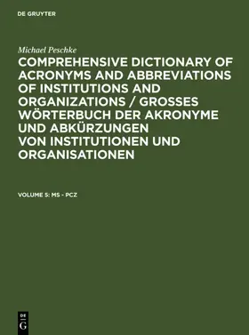 Peschke |  MS - Pcz | eBook | Sack Fachmedien