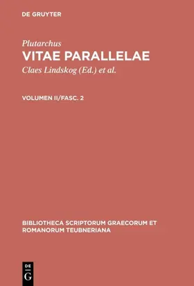 Plutarchus / Lindskog / Ziegler |  Vitae parallelae | eBook | Sack Fachmedien