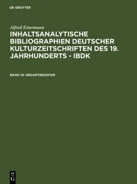 Estermann |  Gesamtregister | eBook | Sack Fachmedien