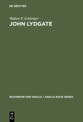 Schirmer |  John Lydgate | eBook | Sack Fachmedien