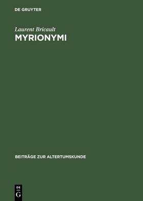 Bricault |  Myrionymi | eBook | Sack Fachmedien