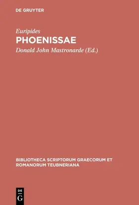 Euripides / Mastronarde |  Phoenissae | eBook | Sack Fachmedien