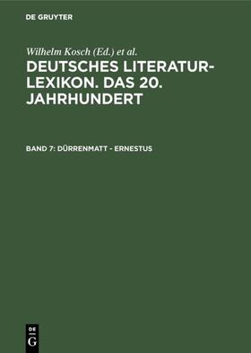 Kosch / Hagestedt |  Dürrenmatt - Ernestus | eBook | Sack Fachmedien