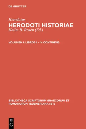 Rosén / Herodotus |  Libri I - IV | eBook | Sack Fachmedien