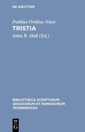 Ovidius Naso / Hall |  Tristia | eBook | Sack Fachmedien