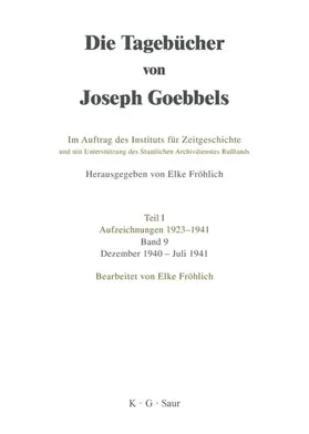 Fröhlich |  Dezember 1940 - Juli 1941 | eBook | Sack Fachmedien