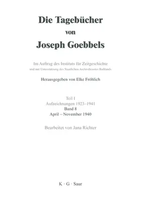 Richter |  April - November 1940 | eBook | Sack Fachmedien