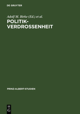 Birke / Brechtken |  Politikverdrossenheit | eBook | Sack Fachmedien